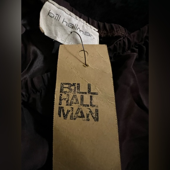 Bill Hallman Off The Shoulder Brown Top Size Small NWT - Picture 5 of 8